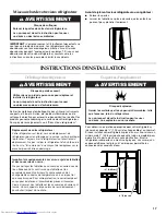 Preview for 17 page of KitchenAid KSRK25FVBL - 25.4 cu. ft. Refrigerator User Instructions