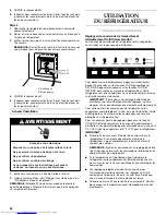 Preview for 20 page of KitchenAid KSRK25FVBL - 25.4 cu. ft. Refrigerator User Instructions