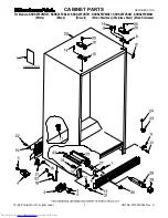 KitchenAid KSRK25FVBL01 Parts List предпросмотр