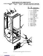 Предварительный просмотр 3 страницы KitchenAid KSRK25FVBL01 Parts List