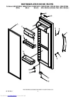 Предварительный просмотр 9 страницы KitchenAid KSRK25FVBL01 Parts List