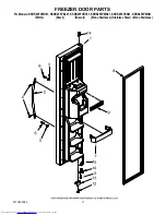 Предварительный просмотр 11 страницы KitchenAid KSRK25FVBL01 Parts List