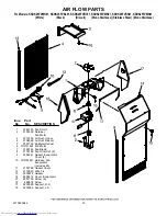 Предварительный просмотр 15 страницы KitchenAid KSRK25FVBL01 Parts List