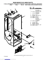 Предварительный просмотр 3 страницы KitchenAid KSRK25FVBL03 Parts List