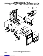 Предварительный просмотр 13 страницы KitchenAid KSRK25FVBL03 Parts List