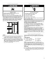 Preview for 3 page of KitchenAid KSRK25FVBT - 25.4 cu. ft. Refrigerator User Instructions