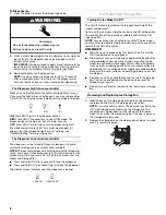 Preview for 8 page of KitchenAid KSRK25FVBT - 25.4 cu. ft. Refrigerator User Instructions