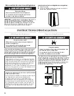 Preview for 18 page of KitchenAid KSRK25FVBT - 25.4 cu. ft. Refrigerator User Instructions