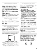 Preview for 23 page of KitchenAid KSRK25FVBT - 25.4 cu. ft. Refrigerator User Instructions