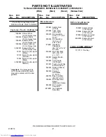 Предварительный просмотр 21 страницы KitchenAid KSRK25ILBL13 Parts List