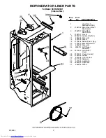 Предварительный просмотр 3 страницы KitchenAid KSRK25ILSS01 Parts List