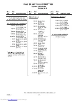 Предварительный просмотр 21 страницы KitchenAid KSRK25ILSS01 Parts List