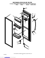 Предварительный просмотр 9 страницы KitchenAid KSRK25XLBL00 Parts List