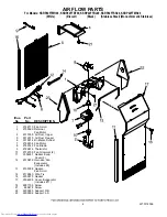 Preview for 4 page of KitchenAid KSRP22FTBL - Architect Series II: 21.6 cu. ft. Refrigerator Parts List