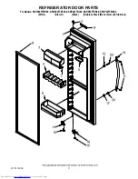 Preview for 11 page of KitchenAid KSRP22FTBL - Architect Series II: 21.6 cu. ft. Refrigerator Parts List