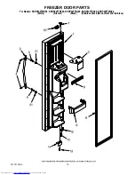 Preview for 13 page of KitchenAid KSRP22FTBL - Architect Series II: 21.6 cu. ft. Refrigerator Parts List