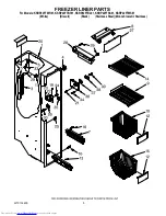 Preview for 5 page of KitchenAid KSRP22FTBL01 Parts Manual