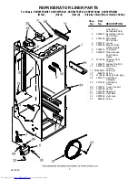 Предварительный просмотр 3 страницы KitchenAid KSRP25FSBL01 Parts Manual