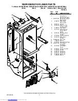 Предварительный просмотр 3 страницы KitchenAid KSRP25FTBL - Architect Series II: 25.3 cu. ft. Refrigerator Parts List