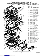 Предварительный просмотр 4 страницы KitchenAid KSRP25FTBL00 Parts List