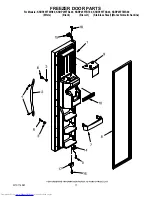 Предварительный просмотр 11 страницы KitchenAid KSRP25FTBL00 Parts List