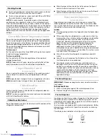 Предварительный просмотр 6 страницы KitchenAid KSRS22MWMS User Instructions