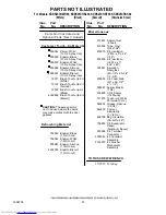 Предварительный просмотр 21 страницы KitchenAid KSRS25CHBL00 Parts Manual