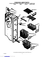 Предварительный просмотр 5 страницы KitchenAid KSRS25CHBL01 Parts List