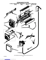 Предварительный просмотр 19 страницы KitchenAid KSRS25CHBL01 Parts List