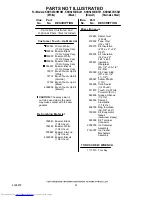 Предварительный просмотр 21 страницы KitchenAid KSRS25CHBL01 Parts List