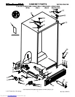 Preview for 1 page of KitchenAid KSRS25CKBL01 Parts List