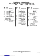 Preview for 14 page of KitchenAid KSRS25CKBL01 Parts List