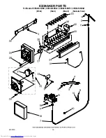 Предварительный просмотр 19 страницы KitchenAid KSRS25CKBL01 Parts List