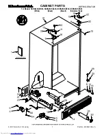 Preview for 1 page of KitchenAid KSRS25CKBL03 Parts List