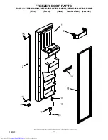 Предварительный просмотр 11 страницы KitchenAid KSRS25CNBL00 Parts Manual