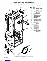 Предварительный просмотр 3 страницы KitchenAid KSRS25CSBL01 Cabinet Parts