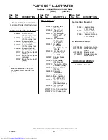 Preview for 21 page of KitchenAid KSRS25FBAL01 Cabinet Parts