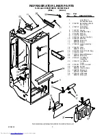 Preview for 3 page of KitchenAid KSRS25FDAL01 Parts List