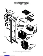 Preview for 7 page of KitchenAid KSRS25FDAL01 Parts List