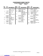 Preview for 16 page of KitchenAid KSRS25FDAL01 Parts List