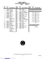 Preview for 18 page of KitchenAid KSRS25FDAL01 Parts List