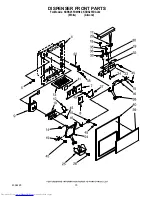 Предварительный просмотр 15 страницы KitchenAid KSRS25FDAL02 Parts List