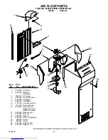 Предварительный просмотр 21 страницы KitchenAid KSRS25FDAL02 Parts List