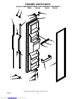 Предварительный просмотр 11 страницы KitchenAid KSRS25FGAL00 Parts List