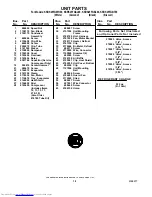 Предварительный просмотр 18 страницы KitchenAid KSRS25FGAL00 Parts List