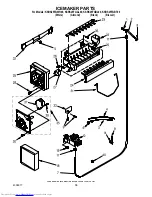 Предварительный просмотр 19 страницы KitchenAid KSRS25FGAL00 Parts List