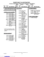 Предварительный просмотр 21 страницы KitchenAid KSRS25FGAL00 Parts List