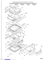 Предварительный просмотр 5 страницы KitchenAid KSRS25FGAL01 Parts List