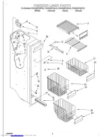 Предварительный просмотр 7 страницы KitchenAid KSRS25FGAL01 Parts List