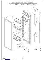 Предварительный просмотр 11 страницы KitchenAid KSRS25FGAL01 Parts List